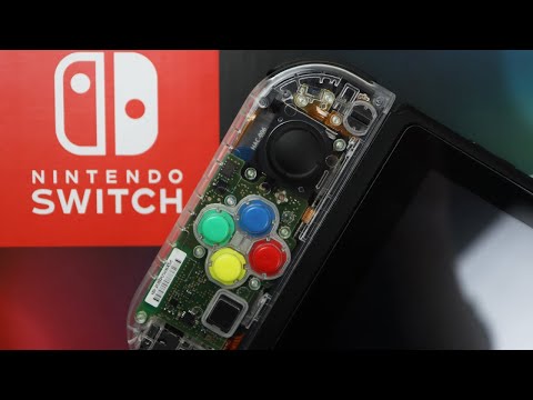 Building a Custom Transparent Nintendo Switch - "Retro Gameboy Style"