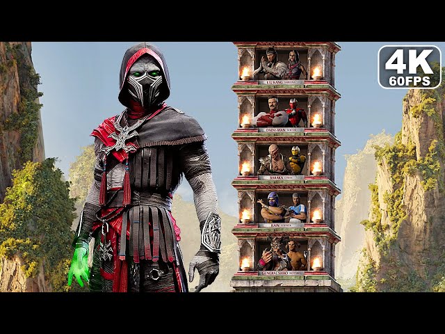 Mortal Kombat 1 Ermac Klassic Tower Gameplay MK1