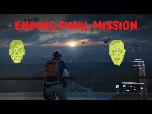 World War Z TOKYO campaign but my friend whispers sometimes FINAL MISSION