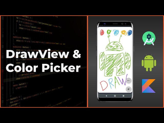 DrawView + Color Picker Tutorial (Android Studio 2020)