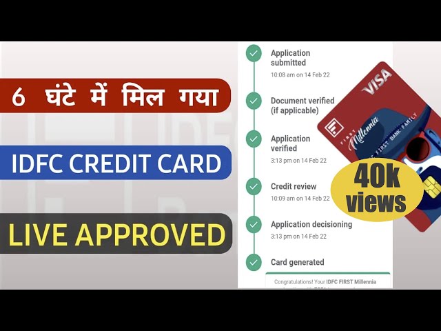 How To Apply IDFC FIRST BANK Credit Card 2022 | idfc first bank क्रेडिट कार्ड कैसे अप्लाई करें