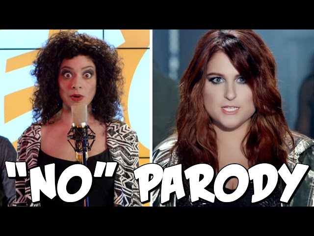 Meghan Trainor No PARODY! The Key of Awesome UNPLUGGED!