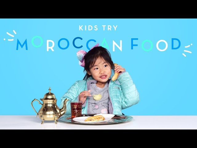 Kids Try Moroccan Food | Kids Try | HiHo Kids
