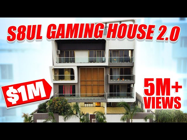 The MOST LUXURIOUS GAMING FACILITY in INDIA | First Glimpse at S8UL 2.0 ONE MILLION $ FACILITY