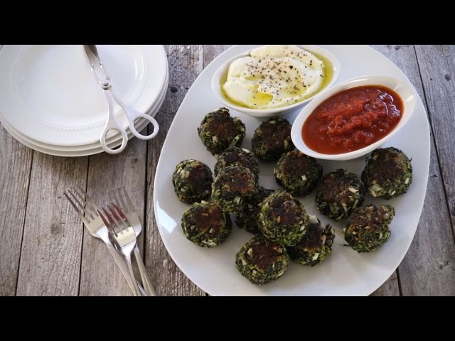 How to Make Herbed Spinach and Kale Balls | Appetizer Recipes | Allrecipes.com