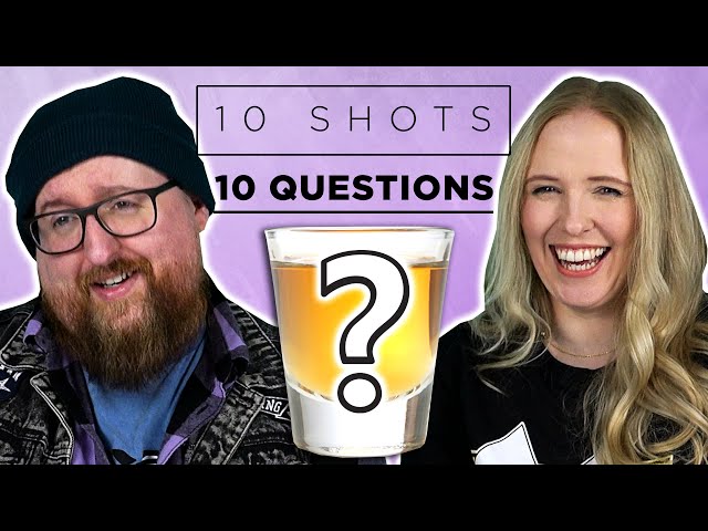 Irish People Try 10 Shots, 10 Questions: George & Pagan