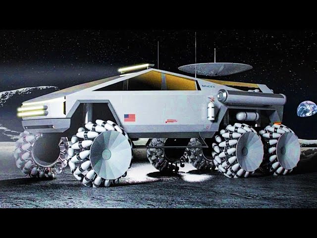 The NEW Cybertruck Moon Rover