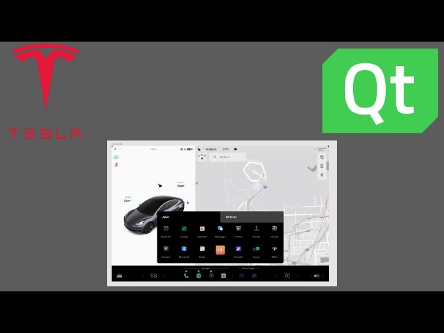Let's Recreate the Tesla UI in Qt and QML PART 1!