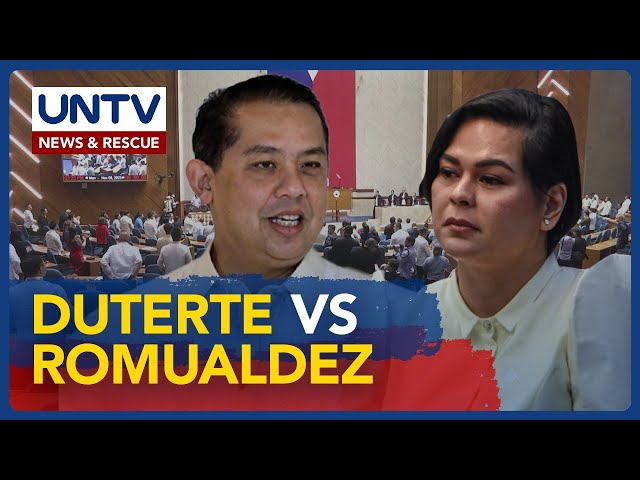 Umano’y demolition job vs Dutertes at tunggalian nina VP Sara at Speaker Romualdez, umugong