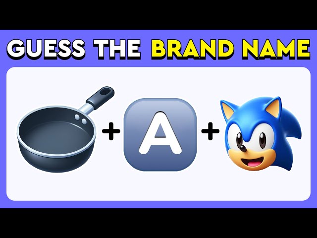 Guess the Brand Name by Emoji ✅ 45 Ultimate Levels - Easy, Medium, Hard