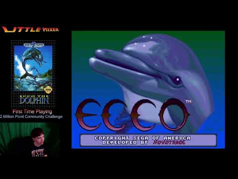 Ecco the Dolphin - First Time Playing - Day 2 - Sega Genesis