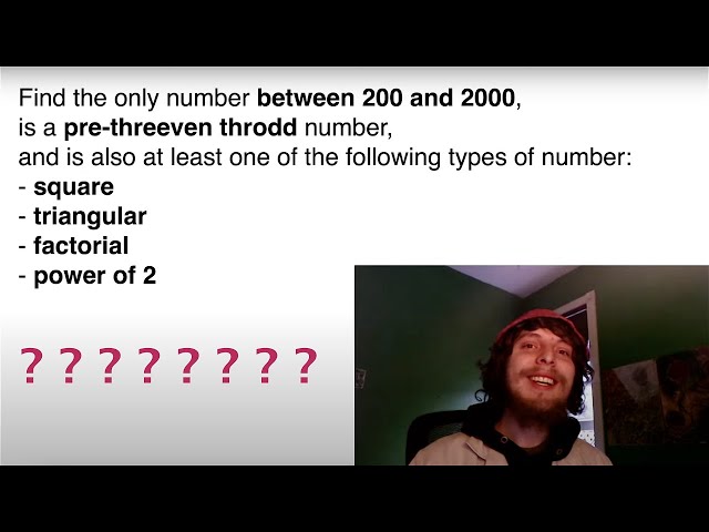 Interesting Facts About "Pre-Threeven" Numbers Revealed Through a Puzzle