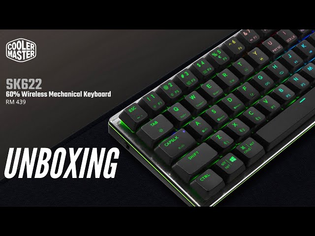 SK622 60% Keyboard from Cooler Master - Unboxing #shorts