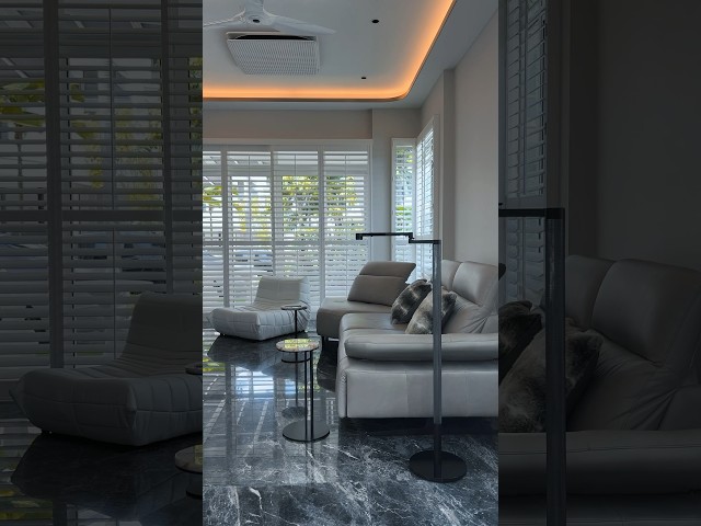 POV: The BEST way to transform your fancy home #interiordesign #modernluxury #marmostone