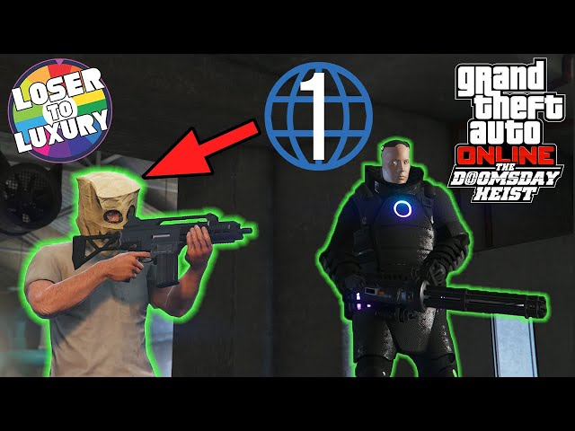 I Played the Hardest Heist as a Level 1 in GTA 5 Online | GTA 5 Online Loser to Luxury EP 4