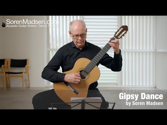 Gipsy Dance by Soren Madsen- Danish Guitar Performance - Soren Madsen
