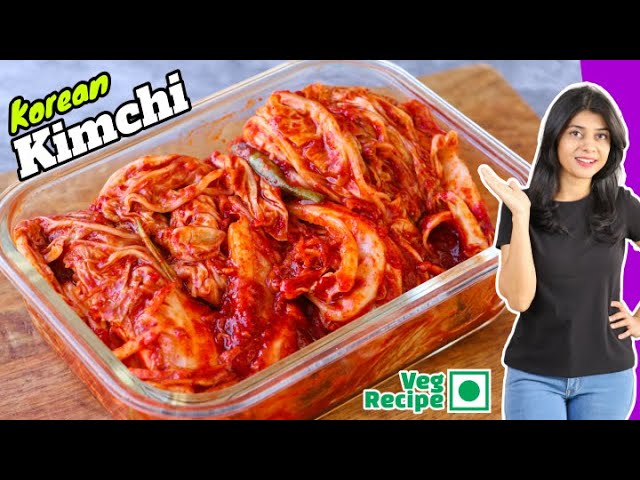 Veg Kimchi Recipe | Best Korean Kimchi Recipe in India | How to Make Veg Kimchi at Home