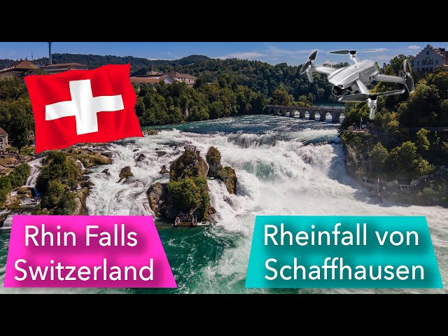 Rhine Falls Switzerland - Rheinfall von Schaffhausen 🇨🇭 #DJIMavicAir2