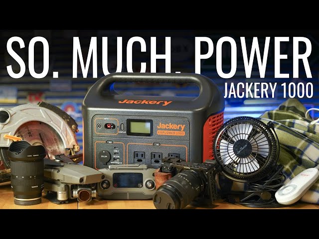 Jackery 1000 - SO MUCH POWER, but what is it good for?