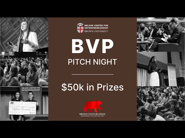 Brown Venture Prize Pitch Night 2024