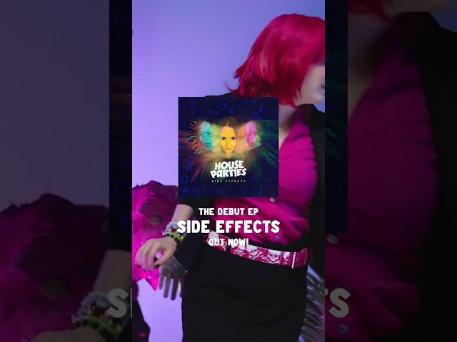The new @housepartiestx EP 'Side Effects' is OUT NOW💊🎉✨ #poppunk
