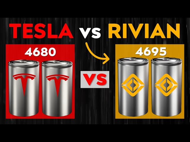 Tesla 4680 vs Rivian 4695 Battery Technology | Which is Better?