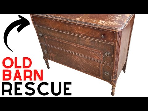 Old Dresser gets an UNBELIEVABLE restoration & makeover