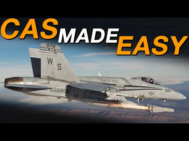 DCS F/A-18C Hornet Tutorial - CAS & Interdiction - Flying the Overhead