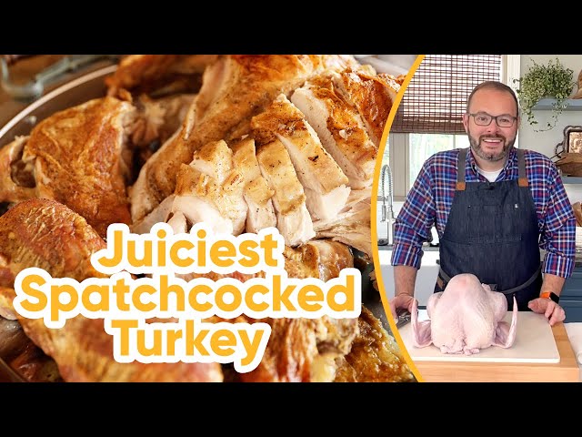 Juiciest Spatchcocked Turkey