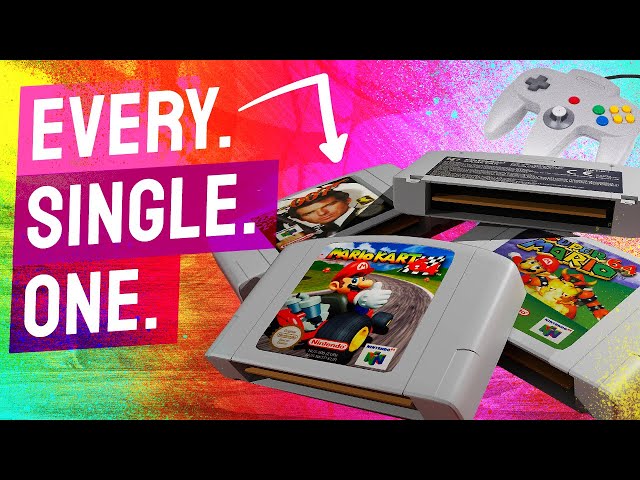 EVERY N64 Game Ranked From Worst To Best