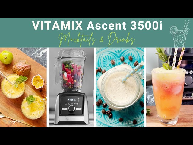 Mocktails & Drinks mit dem Vitamix Ascent 3500i