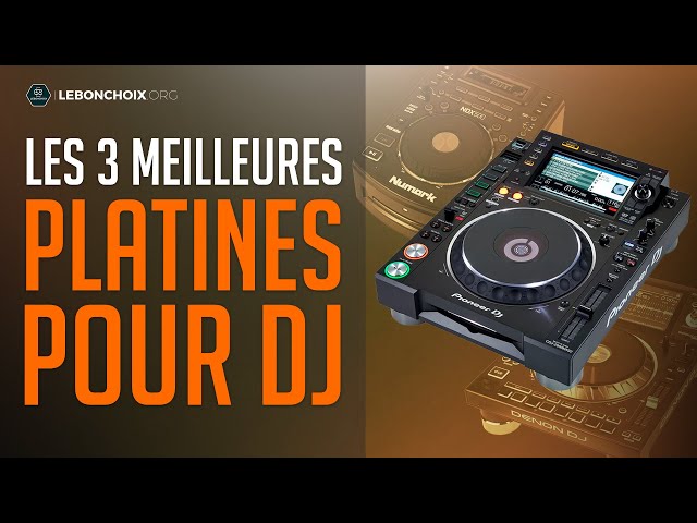 🔴 TOP 3 : MEILLEURE PLATINE DJ 2023❓( COMPARATIF & TEST )