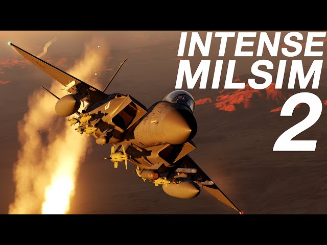 The Most Intense DCS MILSIM Possible! | Real Pilots & DCS Super Fans!