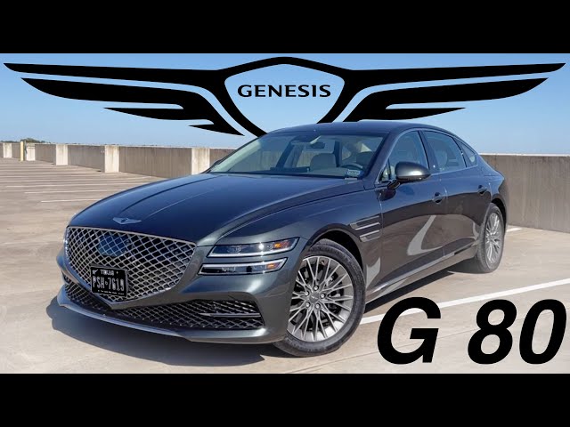 2022 Genesis G80: Luxury Sedan For Less Than $50,000!