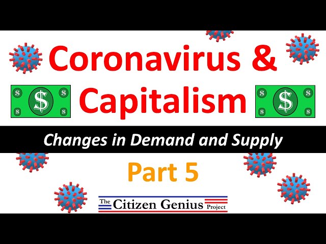 Coronavirus and Capitalism Part 5: Changes in Demand and Supply