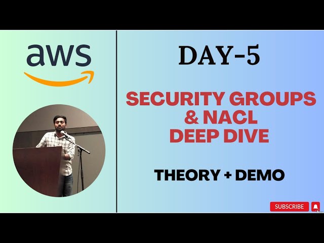 Day-5 | AWS Security Group and NACL | Theory + Practical | AWS FREE COURSE by Abhishek |#devops #aws