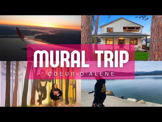 Airbnb Mural Trip to Coeur D’Alene