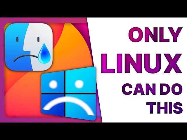 Windows & macOS can't do this, but Linux can!