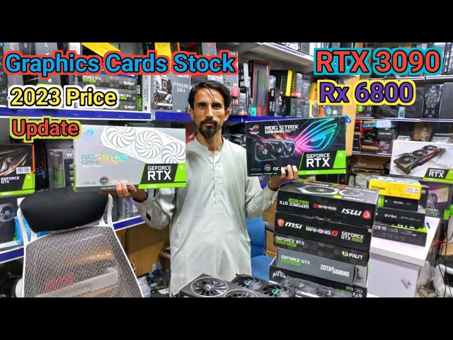 Graphics Cards Price in Pakistan Latest 2023 Update | GPU Price, RTX 3090, Rx 6800, RTX 3070ti