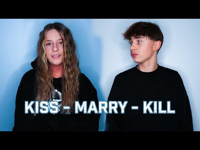 Heiraten, daten, entfolgen - Kiss - Marry - Kill mit Melina, Luca, Maya & Kevin // VDSIS