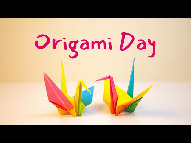 Origami Day Video Template (Editable)