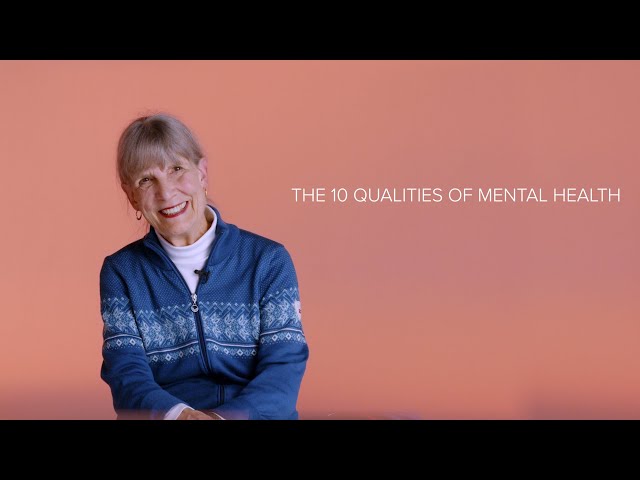 What Is Mental Health?: Nancy McWilliams