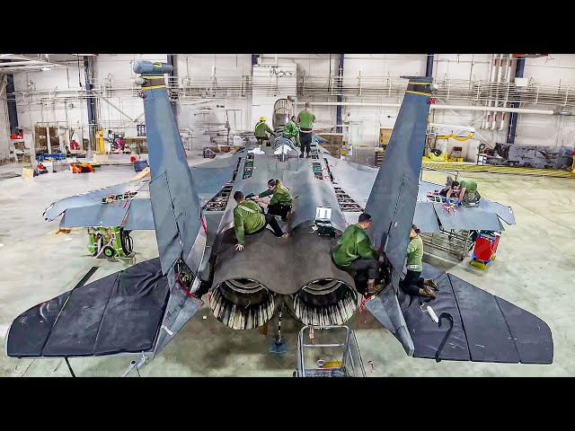 How to Repair US Super Advanced $100 Million Fighter Jet
