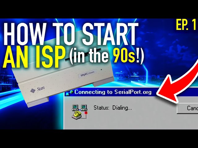 How To Start An ISP (like it's 1993)