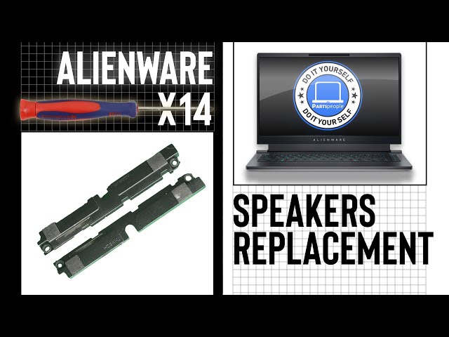How To Replace Your Speakers | Dell Alienware x14