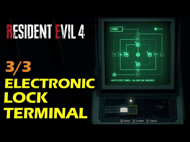 All Electronic Lock Terminal Puzzles | Resident Evil 4 Remake