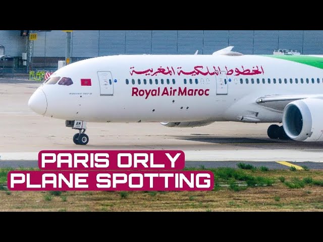 24MIN+ Close Plane Spotting | Paris Orly Airport