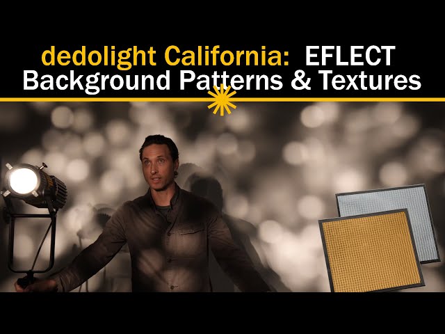 dedolight California:  Eflect background patterns and textures
