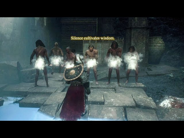 Dragon's Dogma 2 - Sneaking into the Men's Hotspring as a Female Character