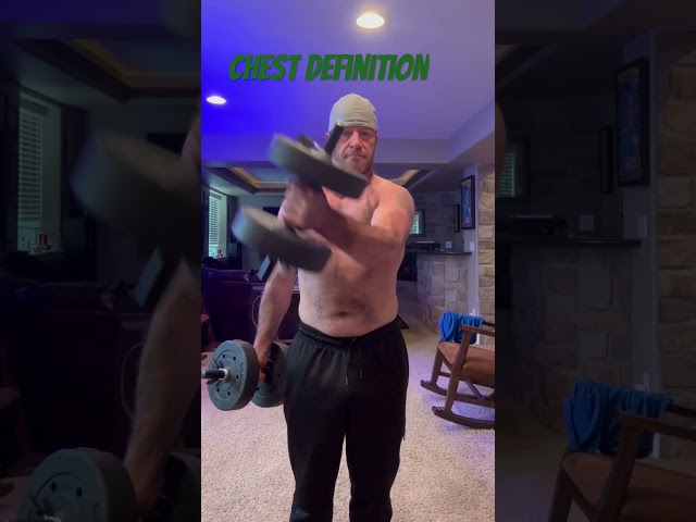Chest Definition : Dumbell Crossover